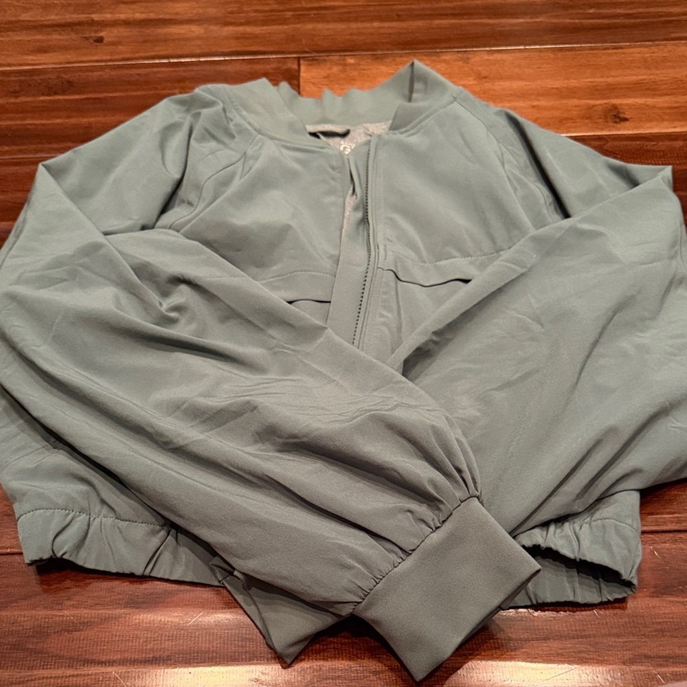 Athleta Kids Jacket in Sage Green